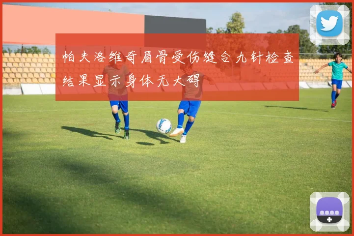 帕夫洛维奇眉骨受伤缝合九针检查结果显示身体无大碍